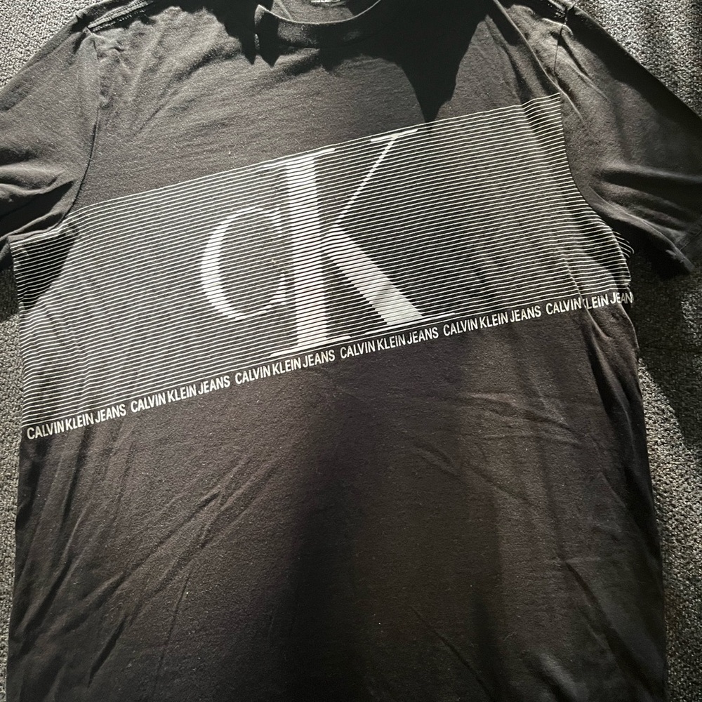 Calvin Klein Black Short Sleeve Tee